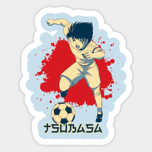 Captain Tsubasa Popart Sticker